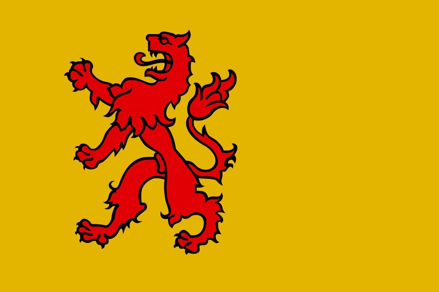 sencillo bandera estado de Países Bajos vector
