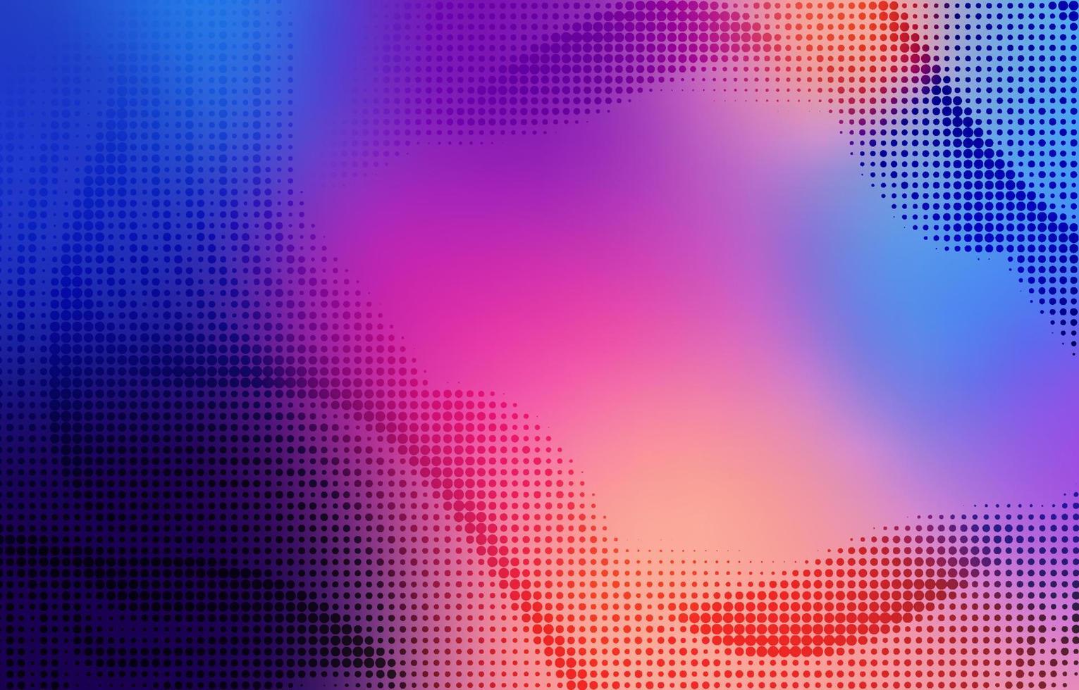 Colorful Halftone Background vector