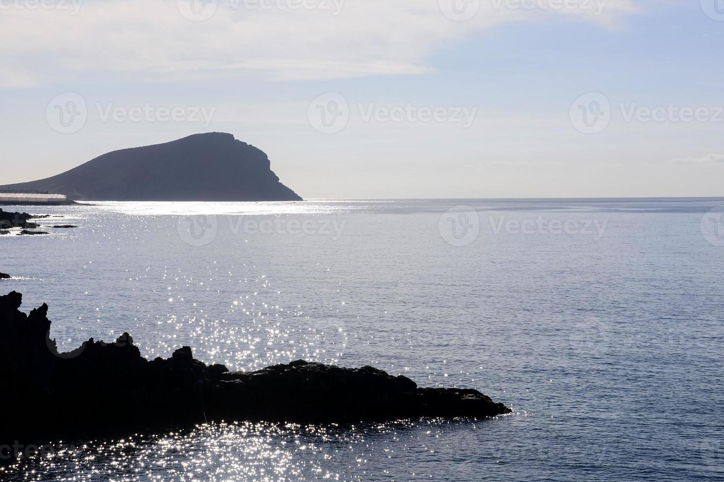 Scenic coastal view photo