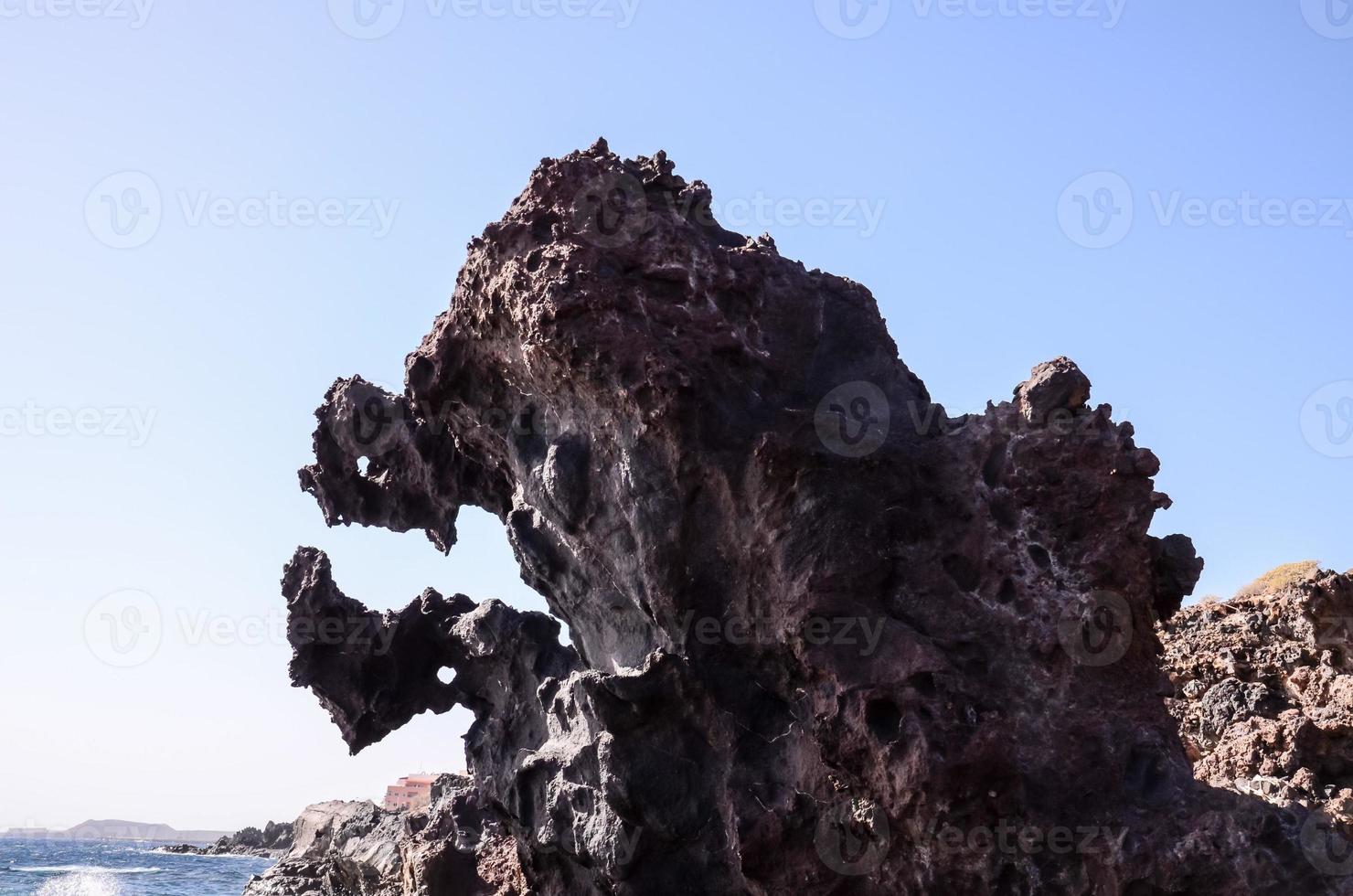 Rocks on the coast photo