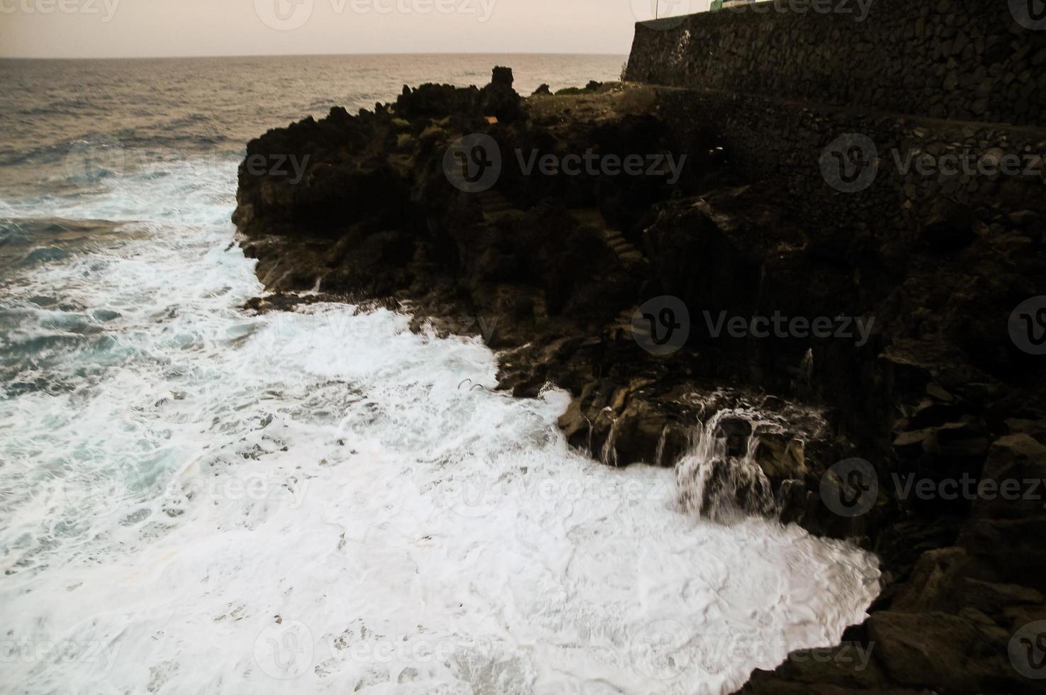 Scenic coastal view photo