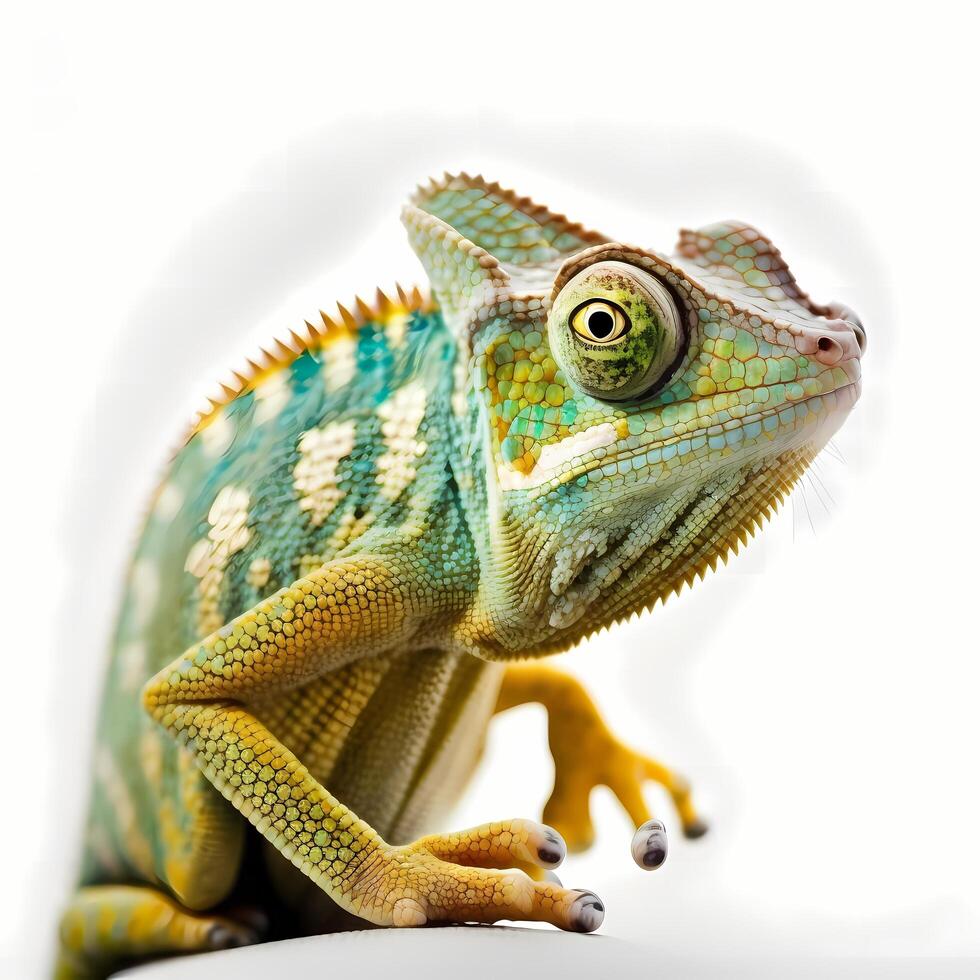 chameleon illustration aesthetic photo