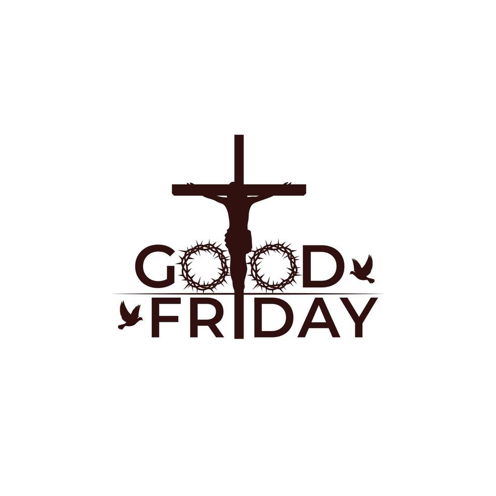 Good Friday peace of holy week social media post vector