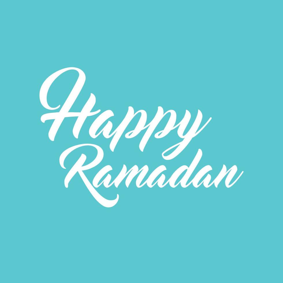 WebRamadan English Text Typography and Calligraphy in Vector. Ramadan Theme, Greeting Card, vector