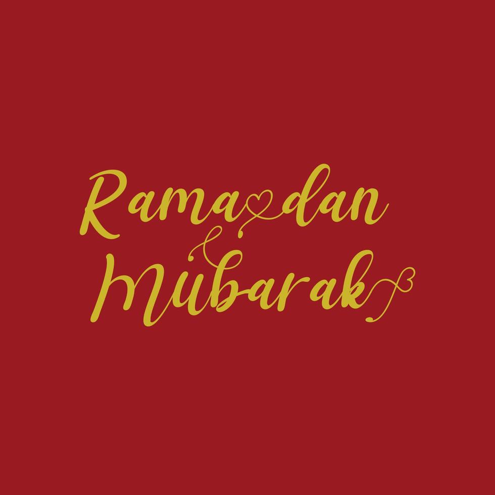 webramadan Inglés texto tipografía y caligrafía en vector. Ramadán tema, saludo tarjeta, vector