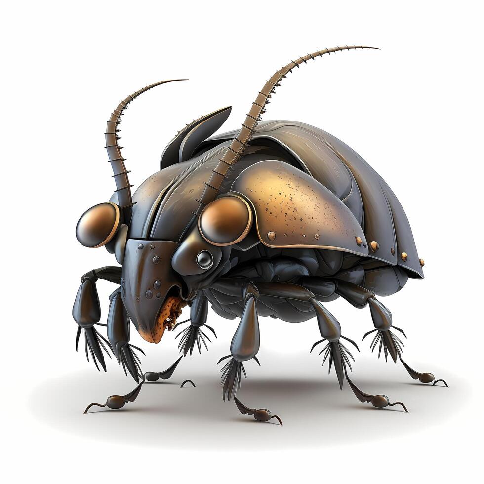 rhino beetle illustration photo