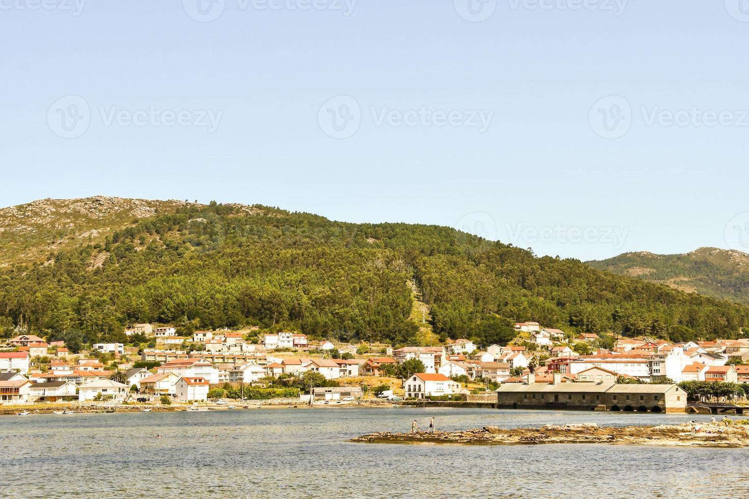 Scenic coastal view photo