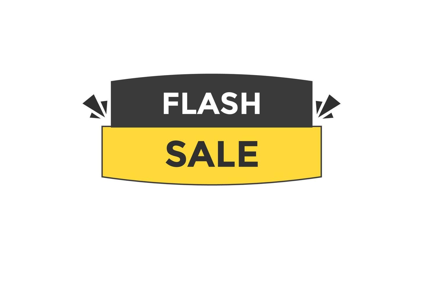 flash sale vectors.sign label bubble speech flash sale vector