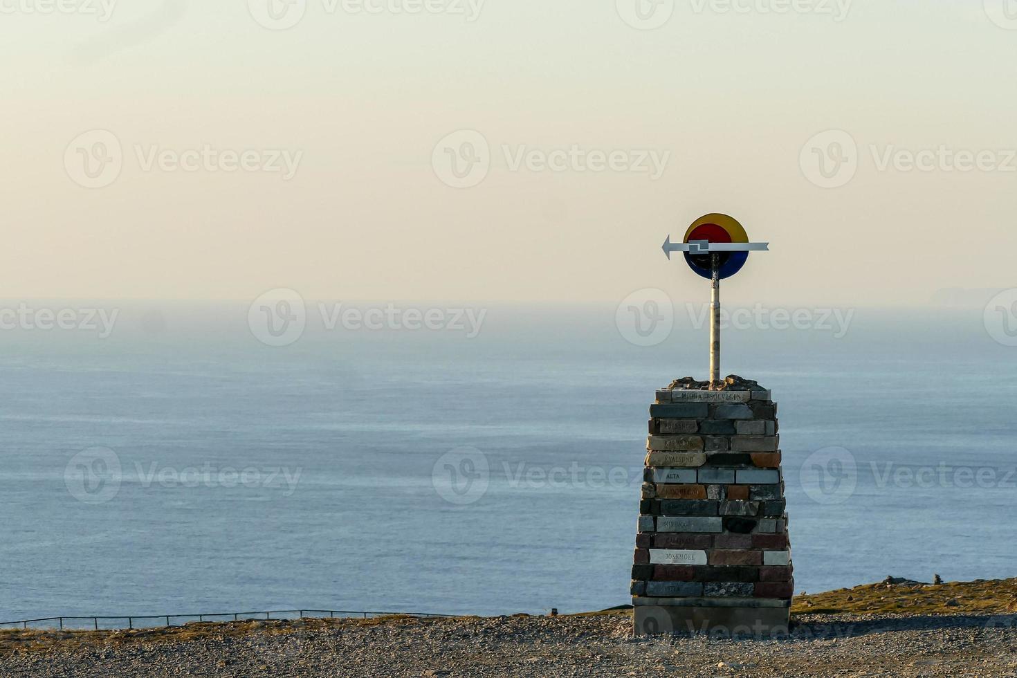 Scenic coastal view photo
