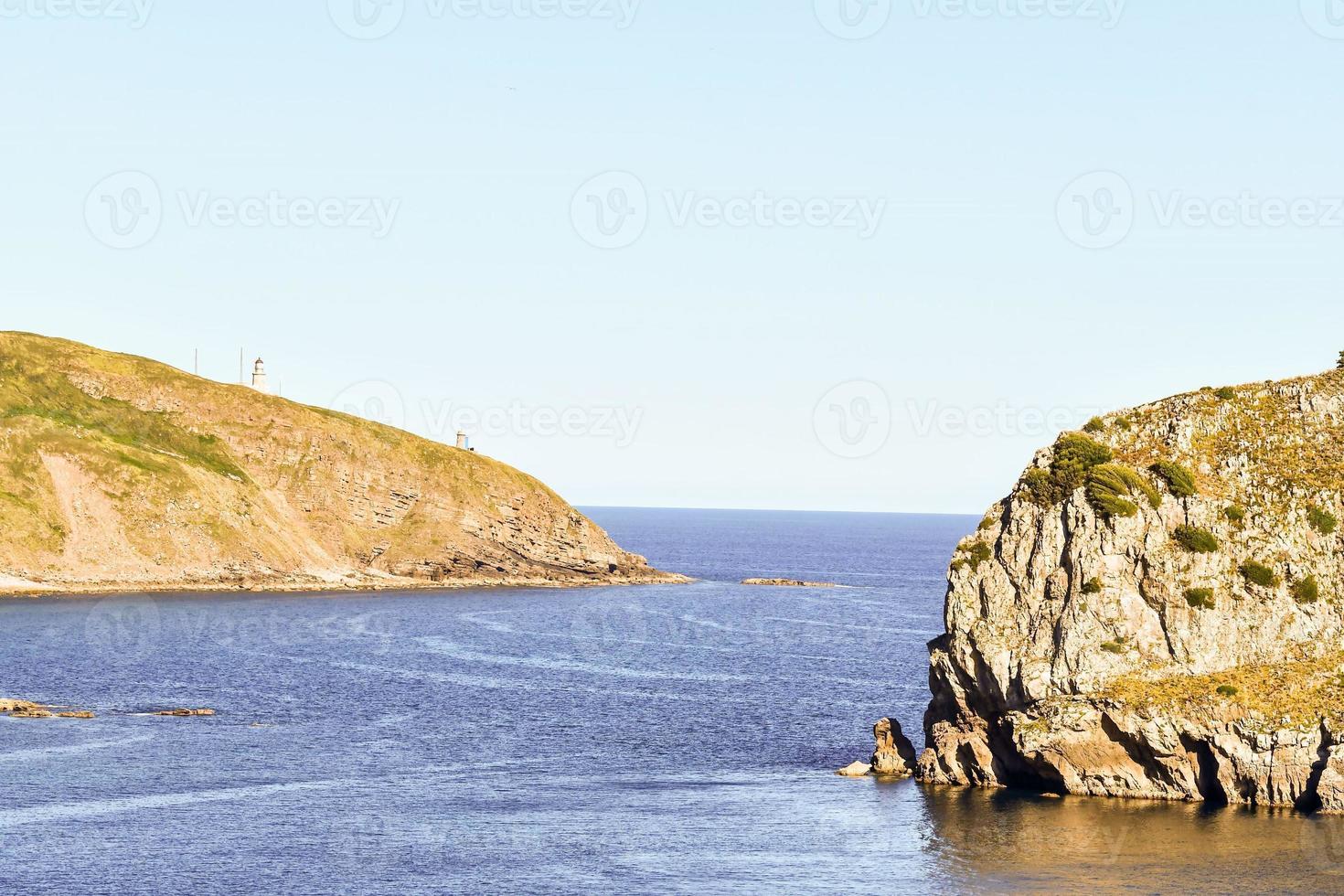 Scenic coastal view photo