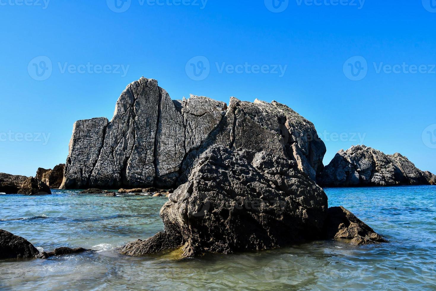 Scenic coastal view photo