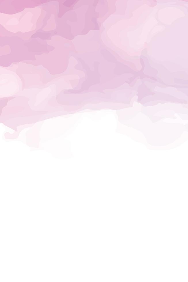 Abstract Hand Painted Watercolor Background vector