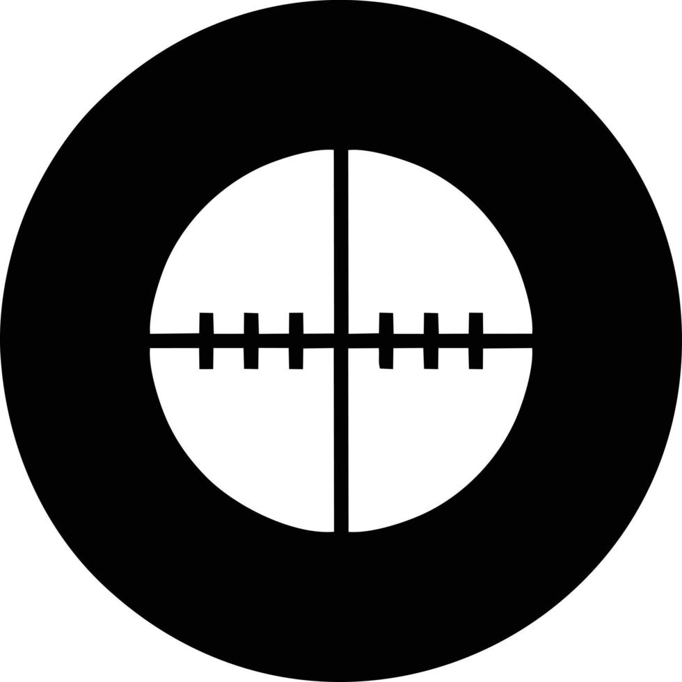 Target focus icon symbol design image, illustration of the success goal icon concept. EPS 10 vector