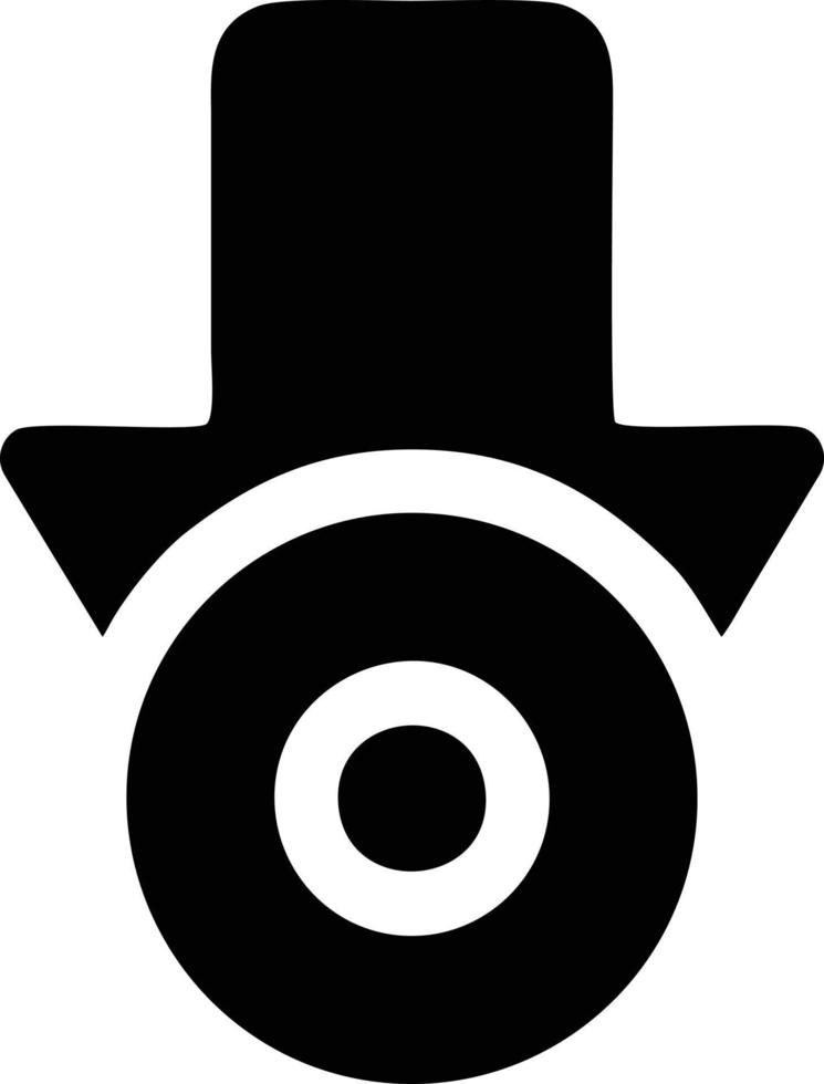 Target focus icon symbol design image, illustration of the success goal icon concept. EPS 10 vector