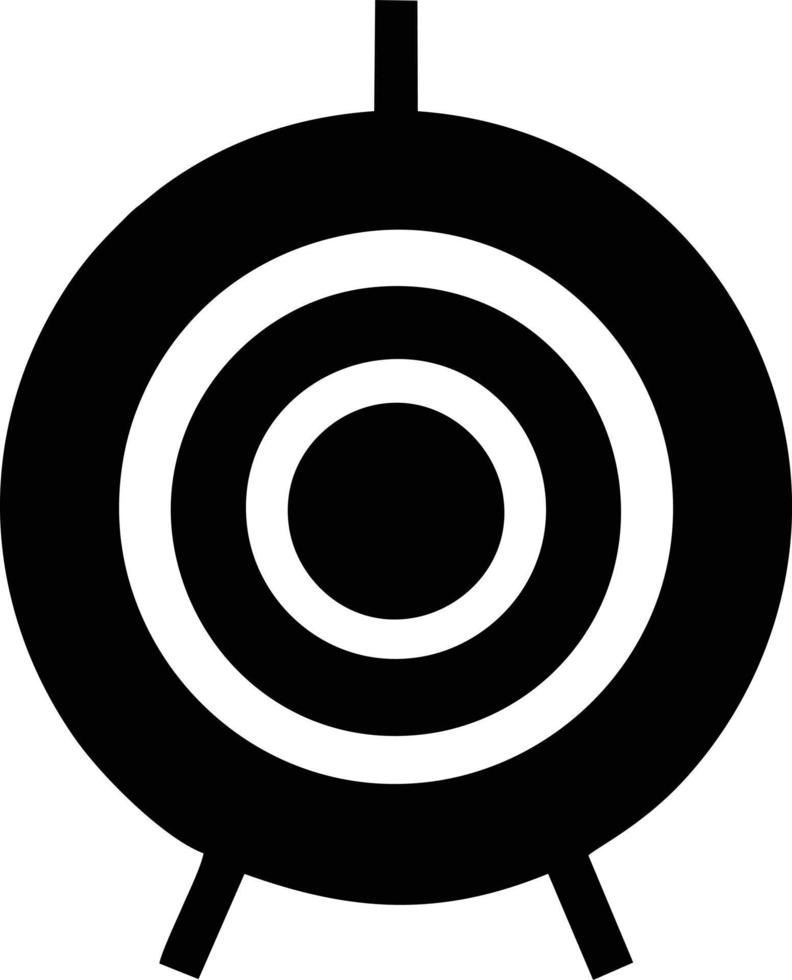 Target focus icon symbol design image, illustration of the success goal icon concept. EPS 10 vector