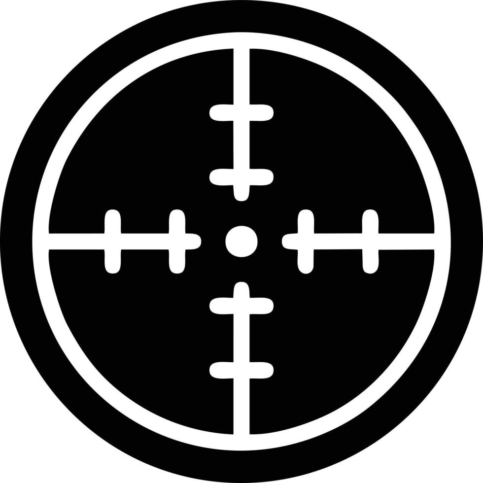 Target focus icon symbol design image, illustration of the success goal icon concept. EPS 10 vector