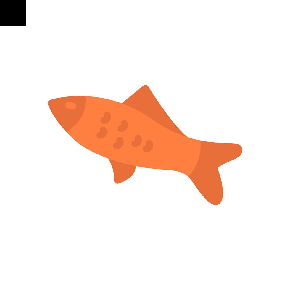 carp icon vector