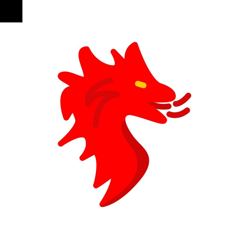 dragon icon vector