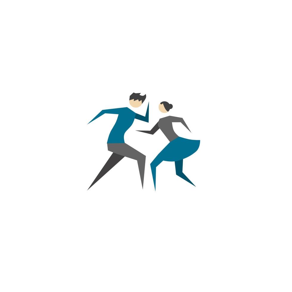 international dance day icon, simple icon dance with elegance concept vector