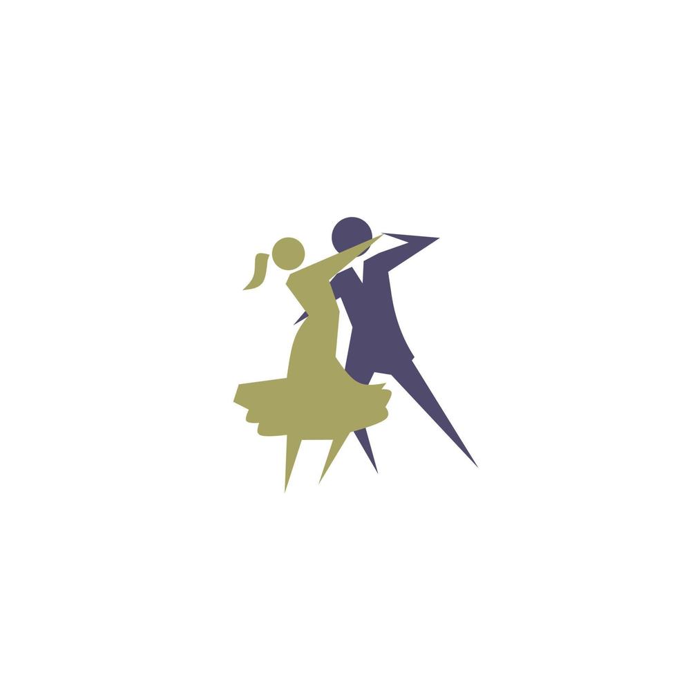 internacional danza día icono, sencillo icono danza con elegancia concepto vector