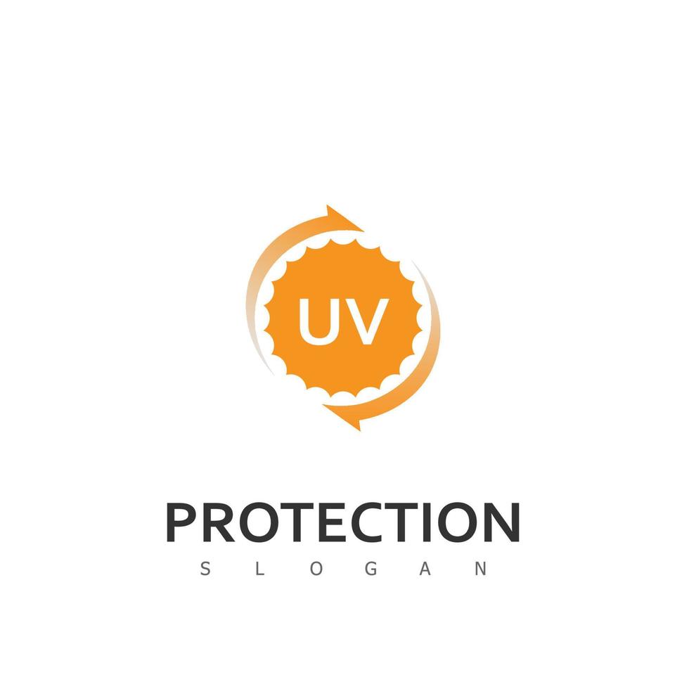 uv logo ultraviolet icon design vector