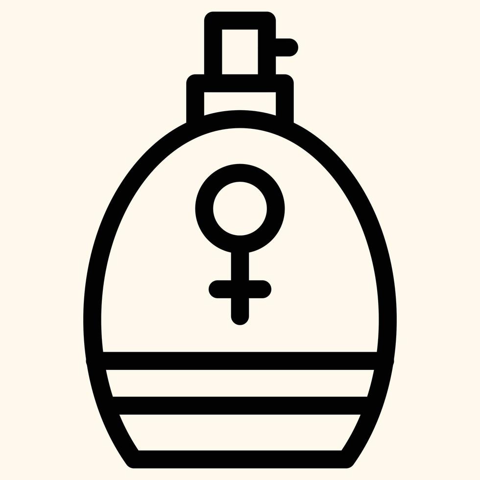 WOMAN GIFT LIPSTICK PERFUME ICON FOR DOWNLOAD vector