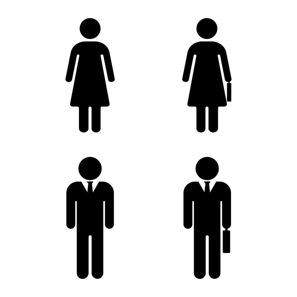mayor persona en blanco antecedentes. mayor hombres y mujer. vector ilustración
