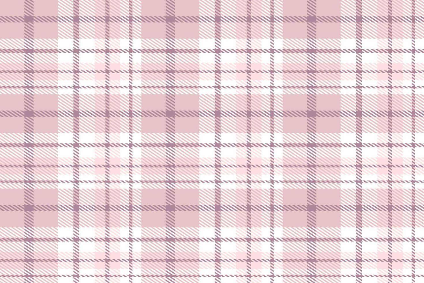 Purple Plaid Pattern Seamless Texture Is Made With Alternating Bands of Coloured  Pre Dyed  Threads Woven as Both Warp and Weft at Right Angles to Each Other. vector