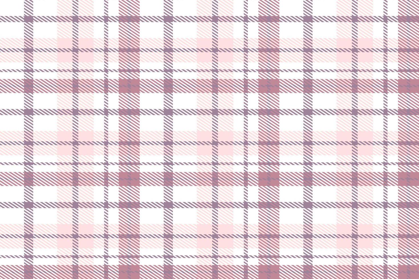 Purple Plaid Pattern Seamless Texture the Resulting Blocks of Colour Repeat Vertically and Horizontally in a Distinctive Pattern of Squares and Lines Known as a Sett. Tartan Is Plaid vector