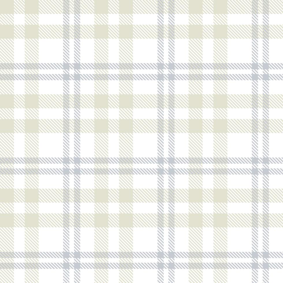 Tartan Plaid Pattern Seamless Texture Is Made With Alternating Bands of Coloured  Pre Dyed  Threads Woven as Both Warp and Weft at Right Angles to Each Other. vector