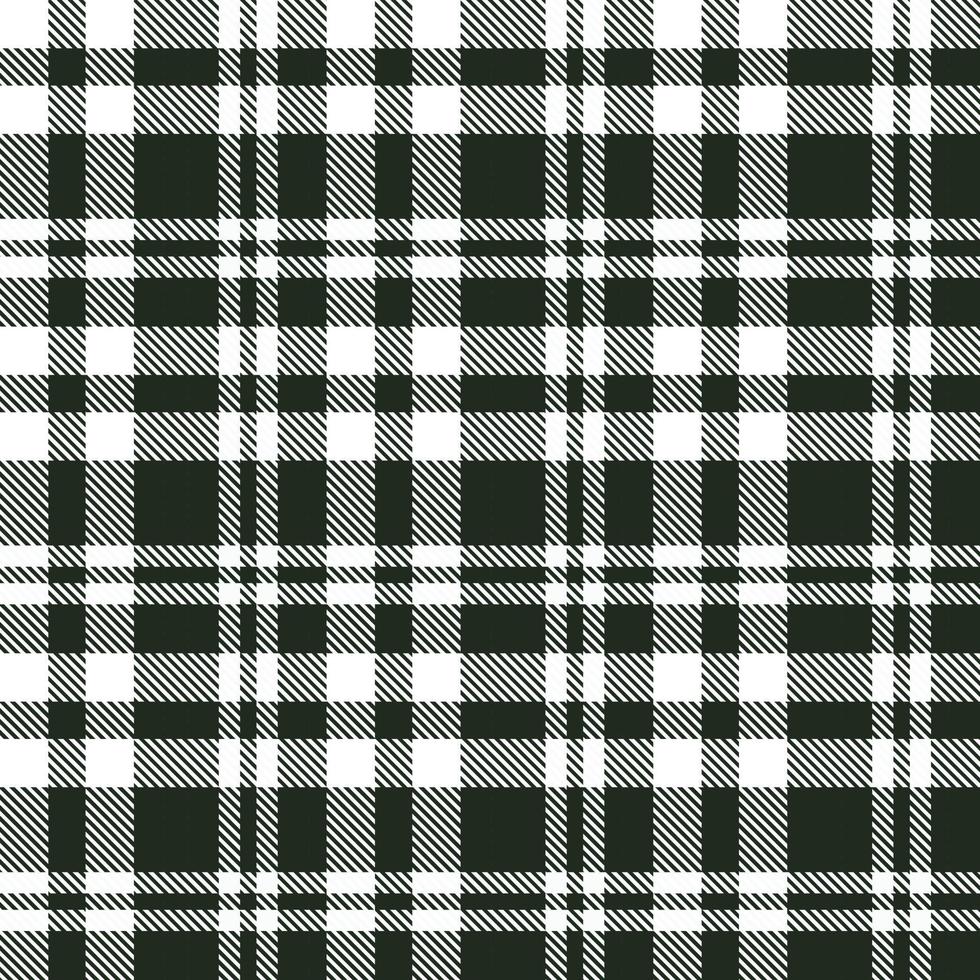 Plaid Tartan Pattern Seamless Textile Is Made With Alternating Bands of Coloured  Pre Dyed  Threads Woven as Both Warp and Weft at Right Angles to Each Other. vector