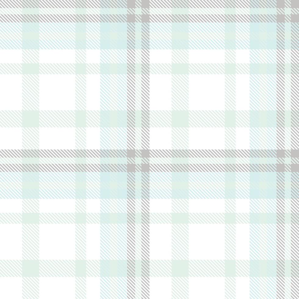 Pastel Plaid Pattern Seamless Textile the Resulting Blocks of Colour Repeat Vertically and Horizontally in a Distinctive Pattern of Squares and Lines Known as a Sett. Tartan Is Plaid vector