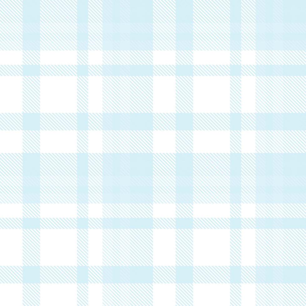 Pastel Tartan Plaid Pattern Fabric Vector Design Is Woven in a Simple Twill, Two Over Two Under the Warp, Advancing One Thread at Each Pass.