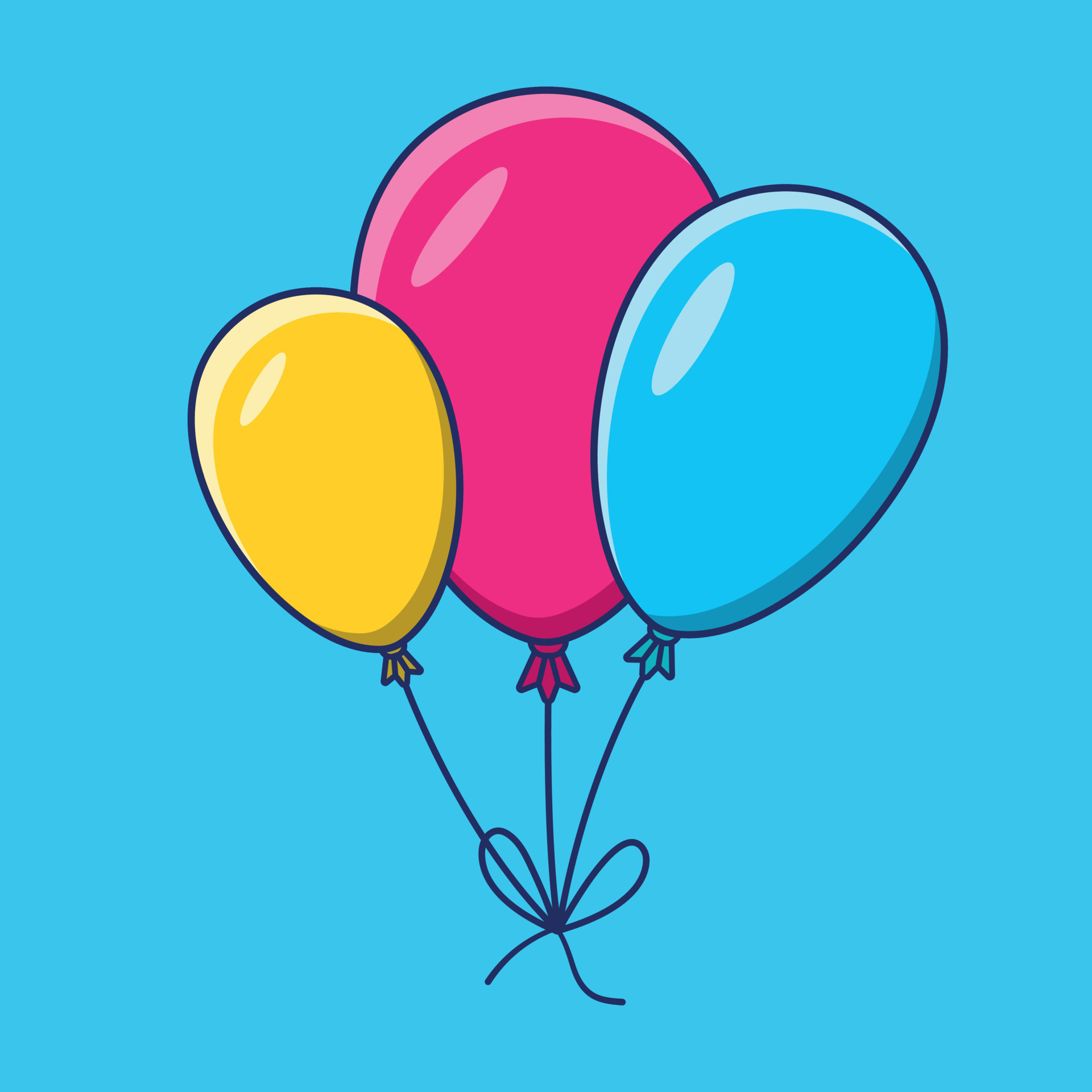 Balloon - Free birthday and party icons