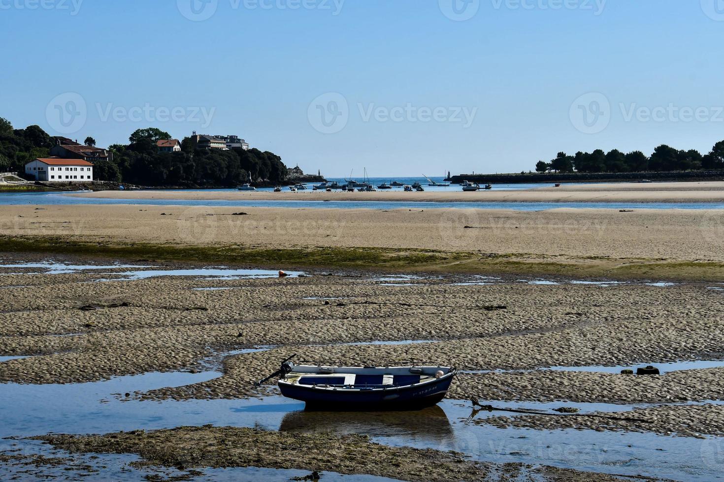 Scenic coastal view photo