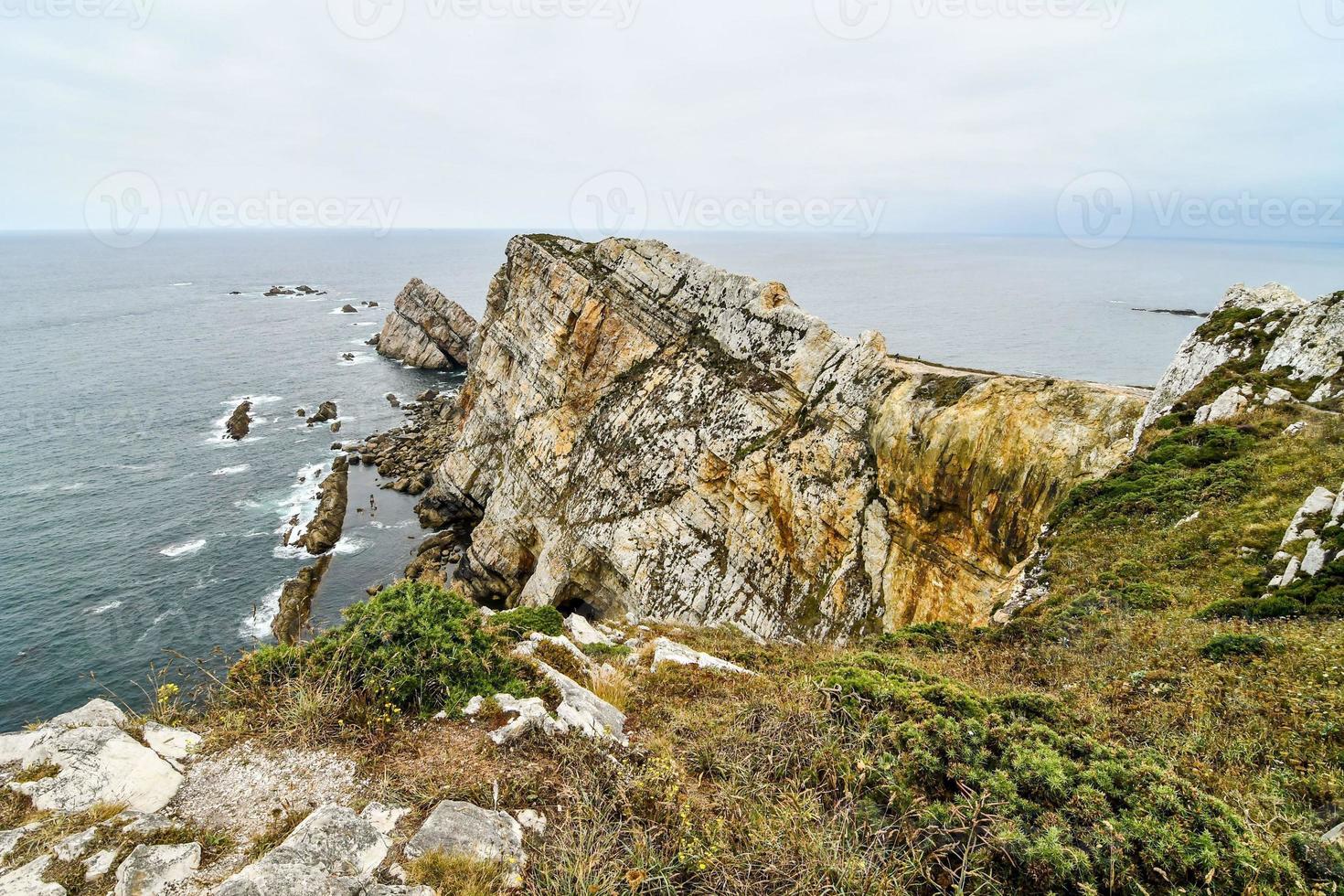 Scenic coastal view photo