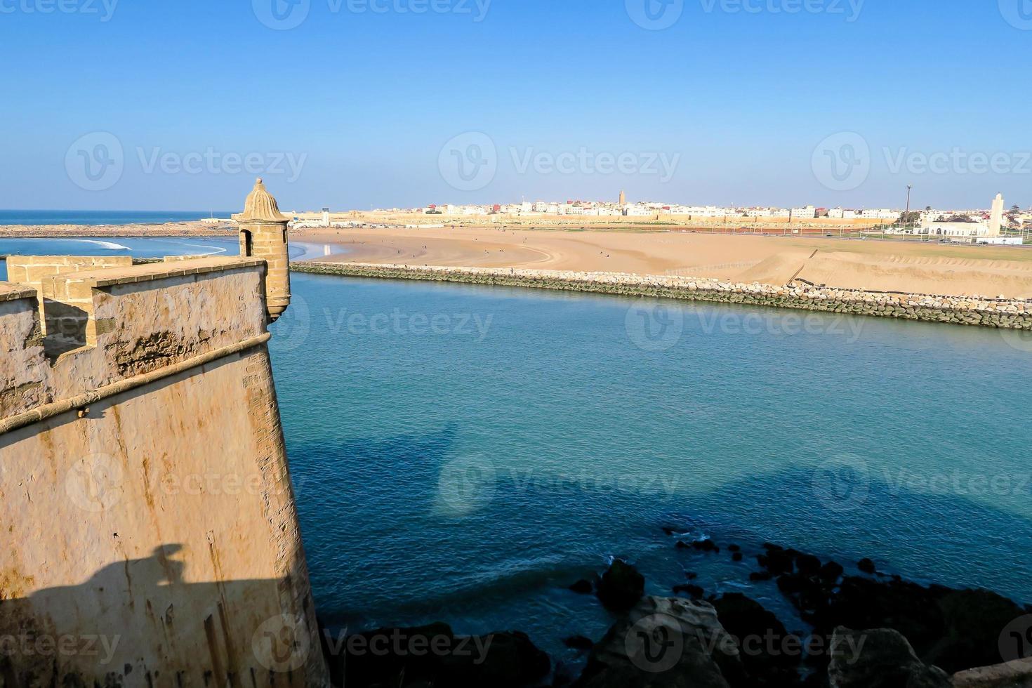 Scenic coastal view photo