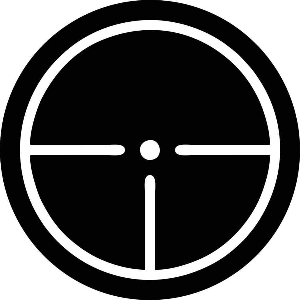 Target focus icon symbol design image, illustration of the success goal icon concept. EPS 10 vector