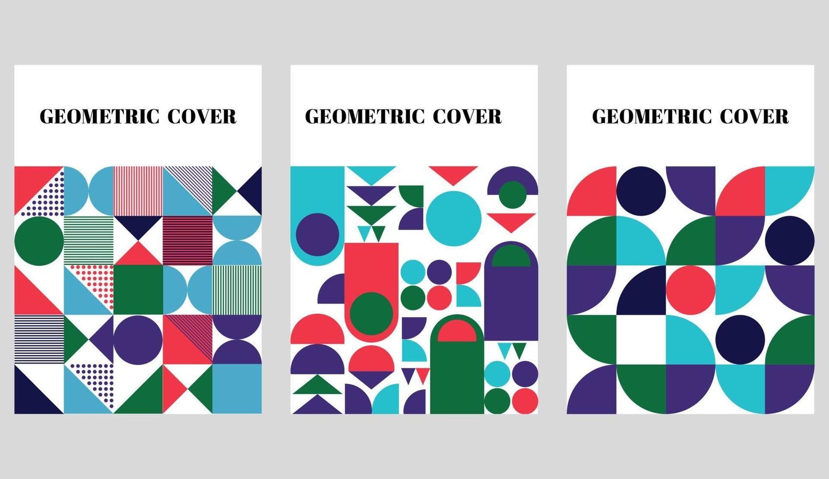 vector geometric pattern cover background