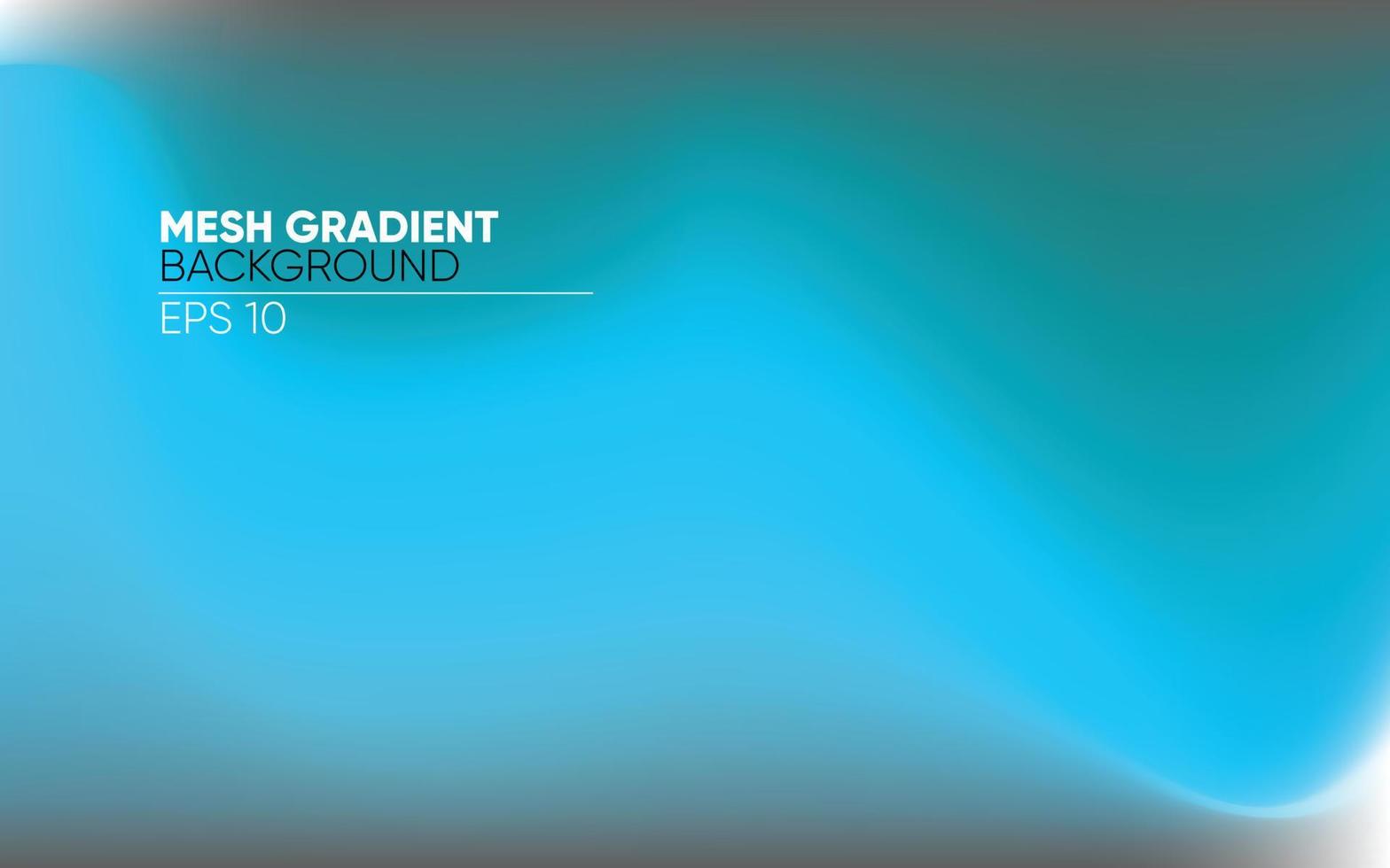 Abstract trendy colorful mesh gradient blurred background vector