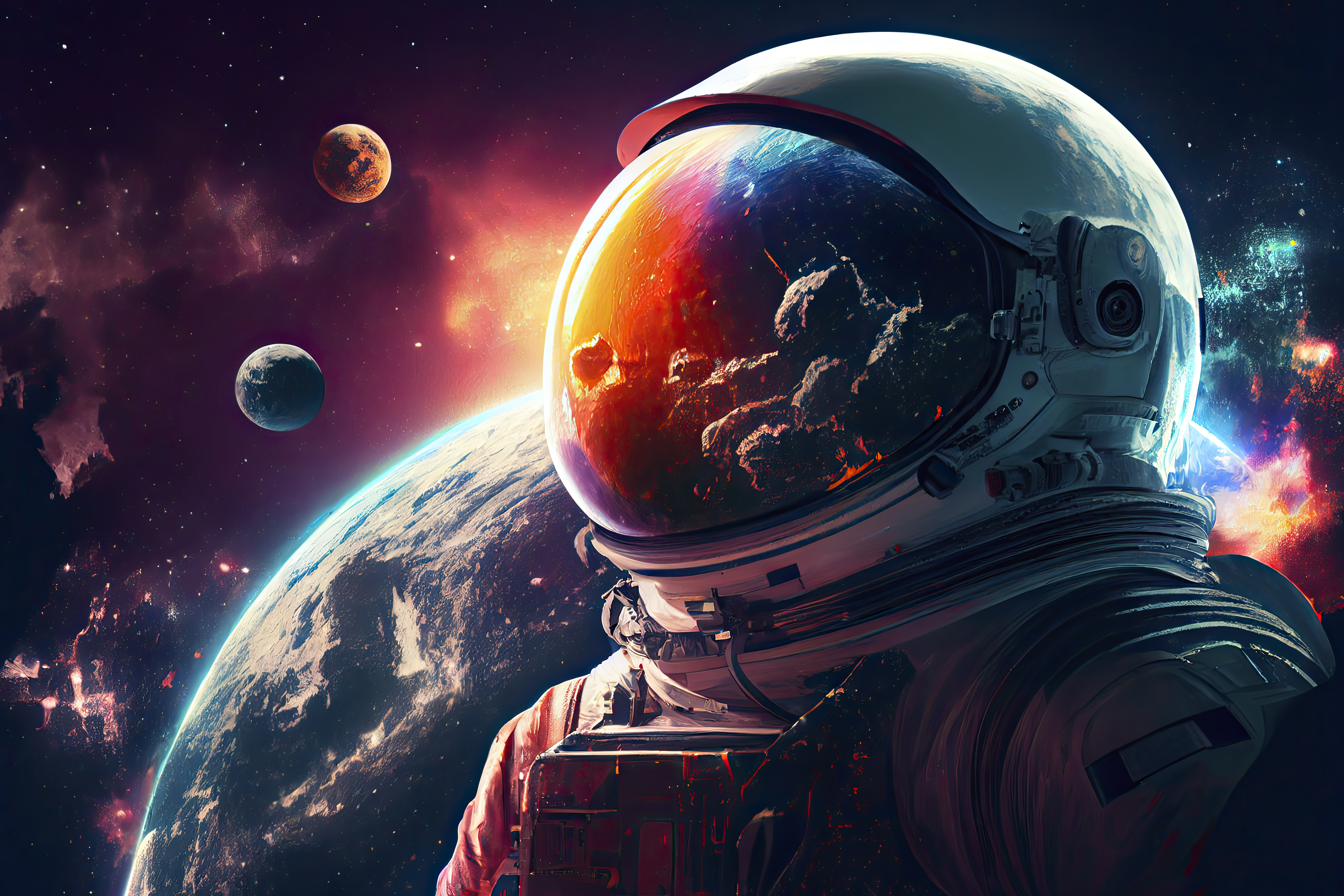 Space Astronaut Stars 4K HD Wallpapers  HD Wallpapers  ID 31471