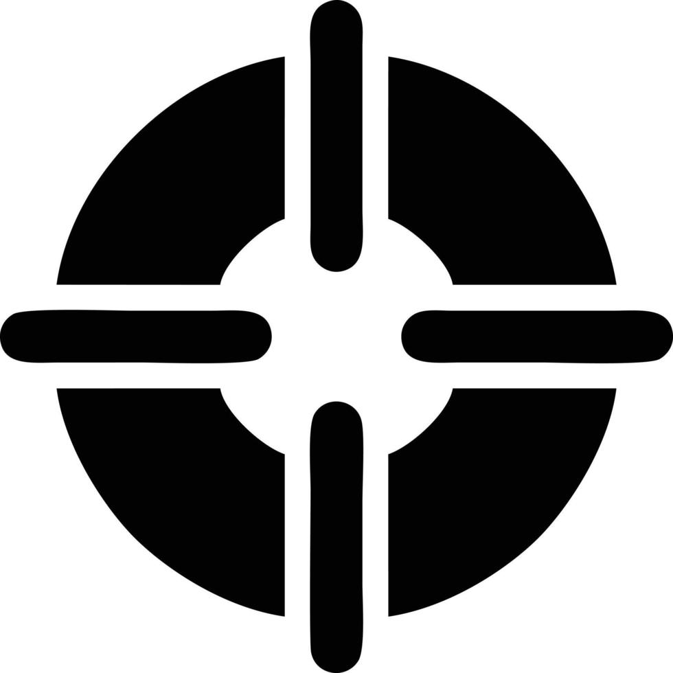 Target focus icon symbol design image, illustration of the success goal icon concept. EPS 10 vector