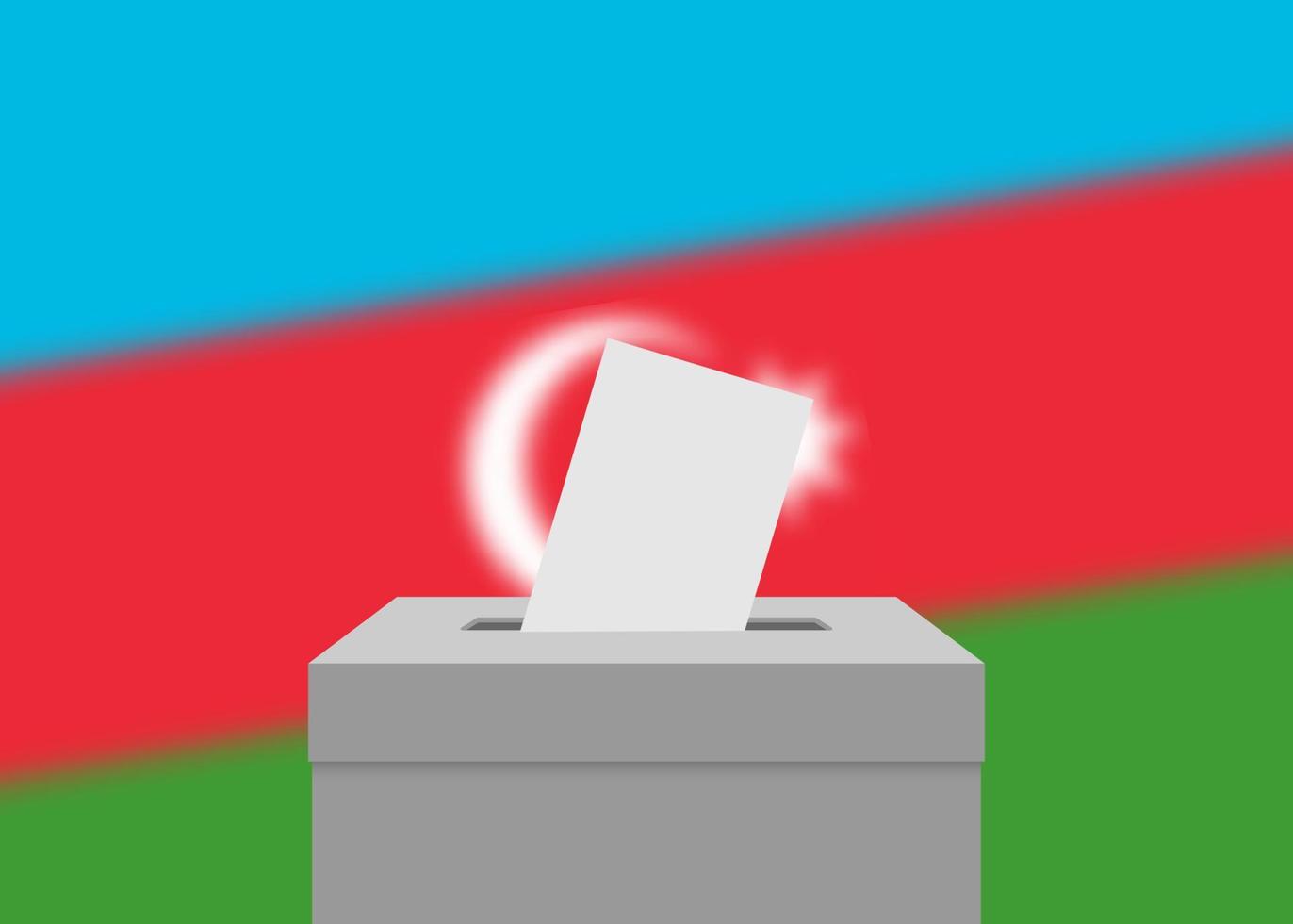 Election banner background vector