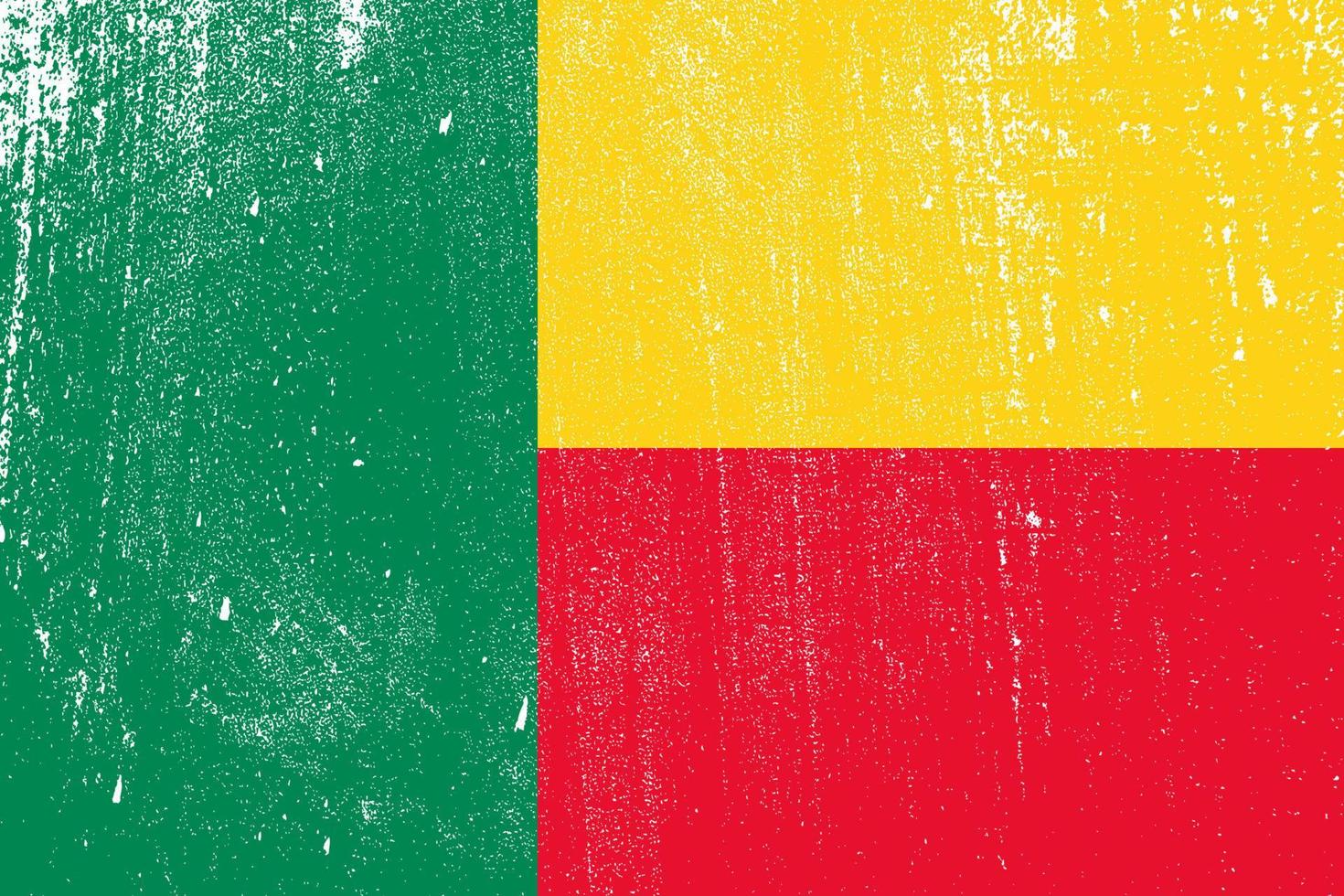 grunge styled flag vector