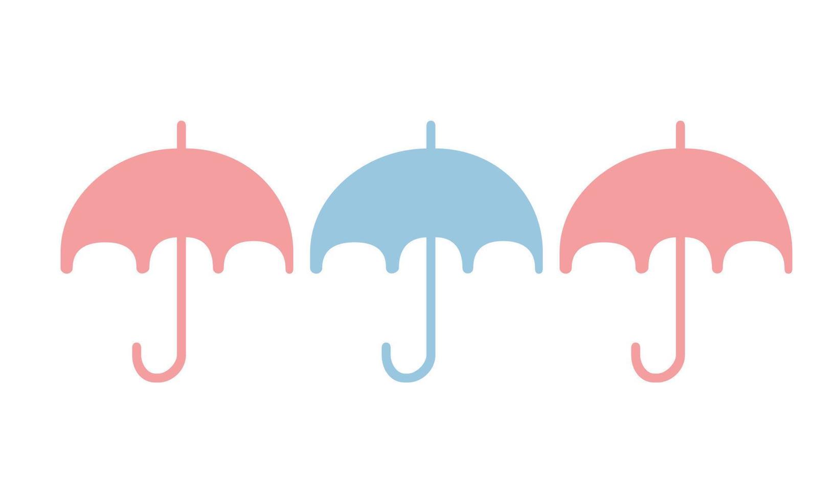 umbrella vector illustration