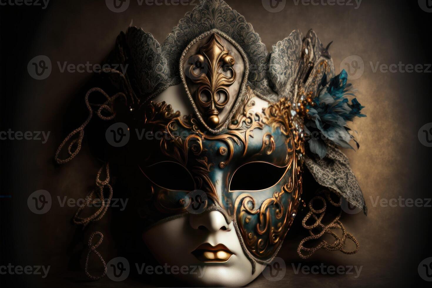 Venetian carnival mask. photo