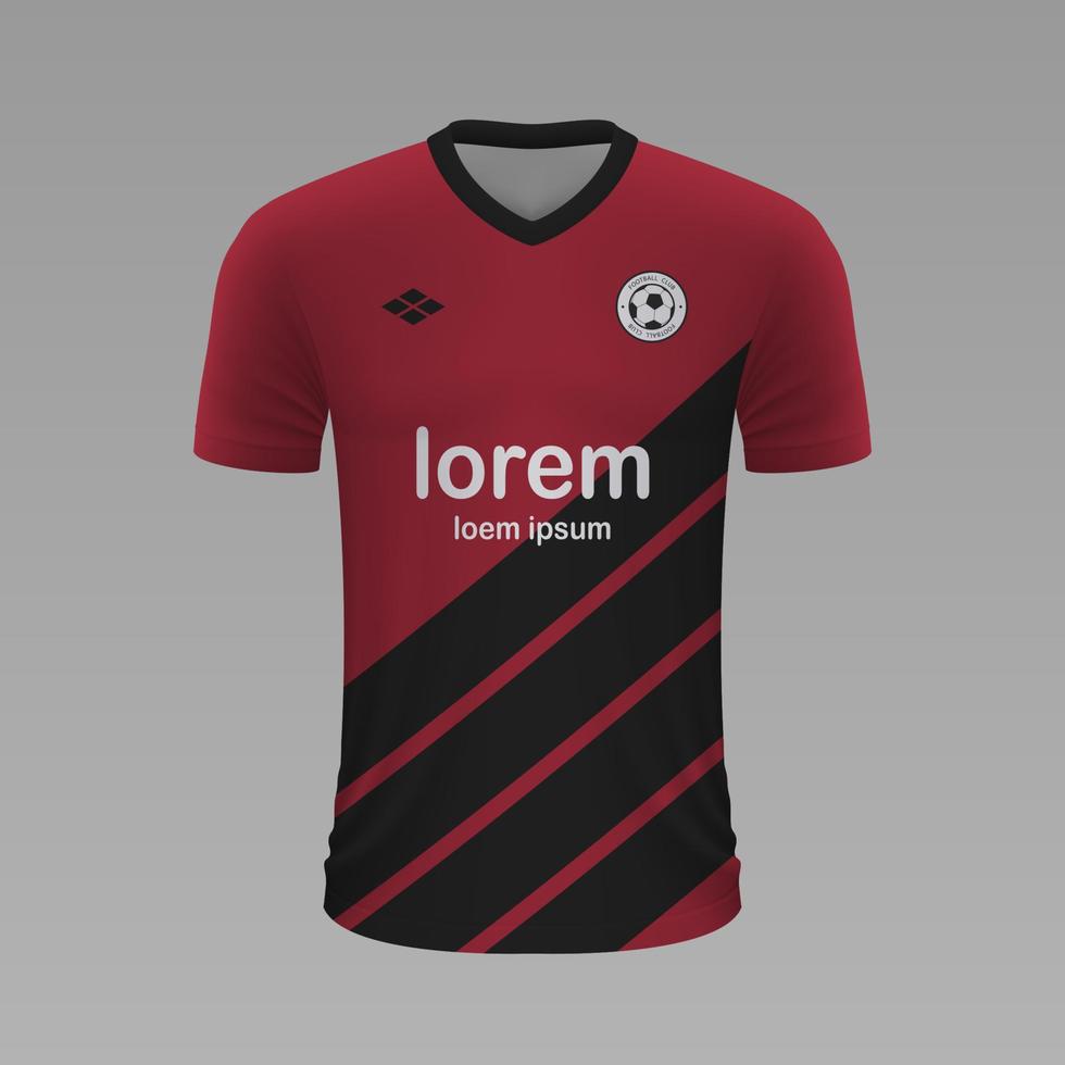Realistic soccer shirt 2020 vector