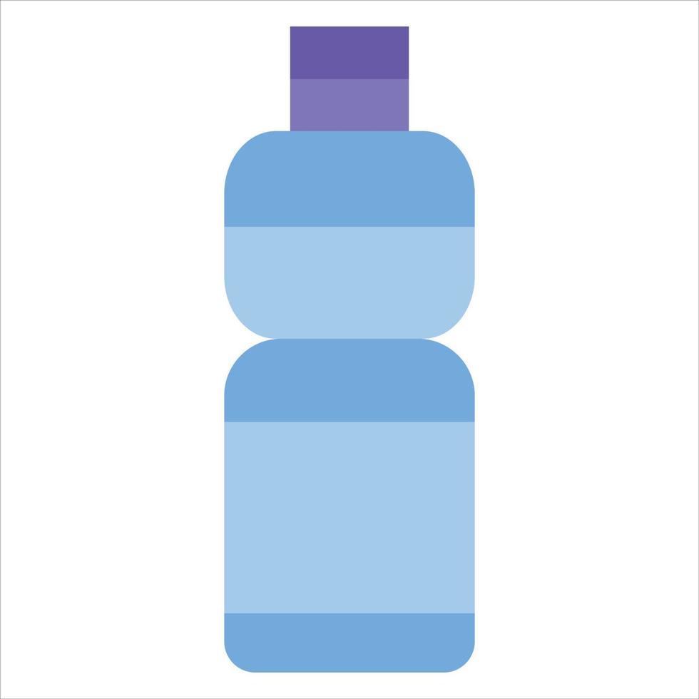 save water bottle plastic icon for download vector