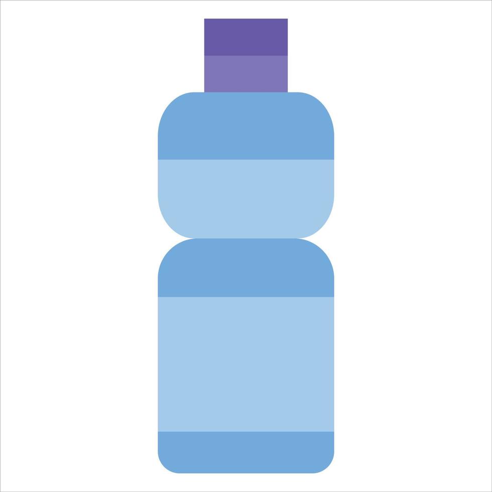 save water bottle plastic icon for download vector