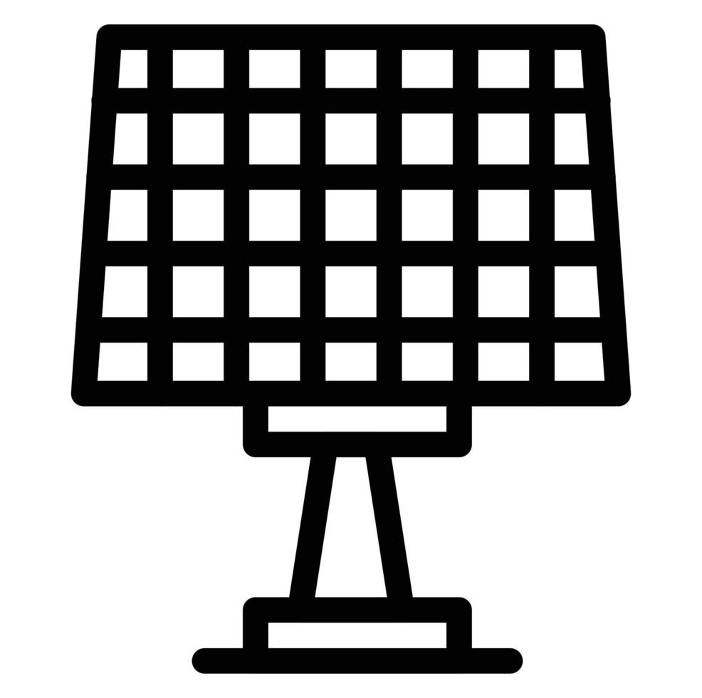 solar panel icono para descargar vector